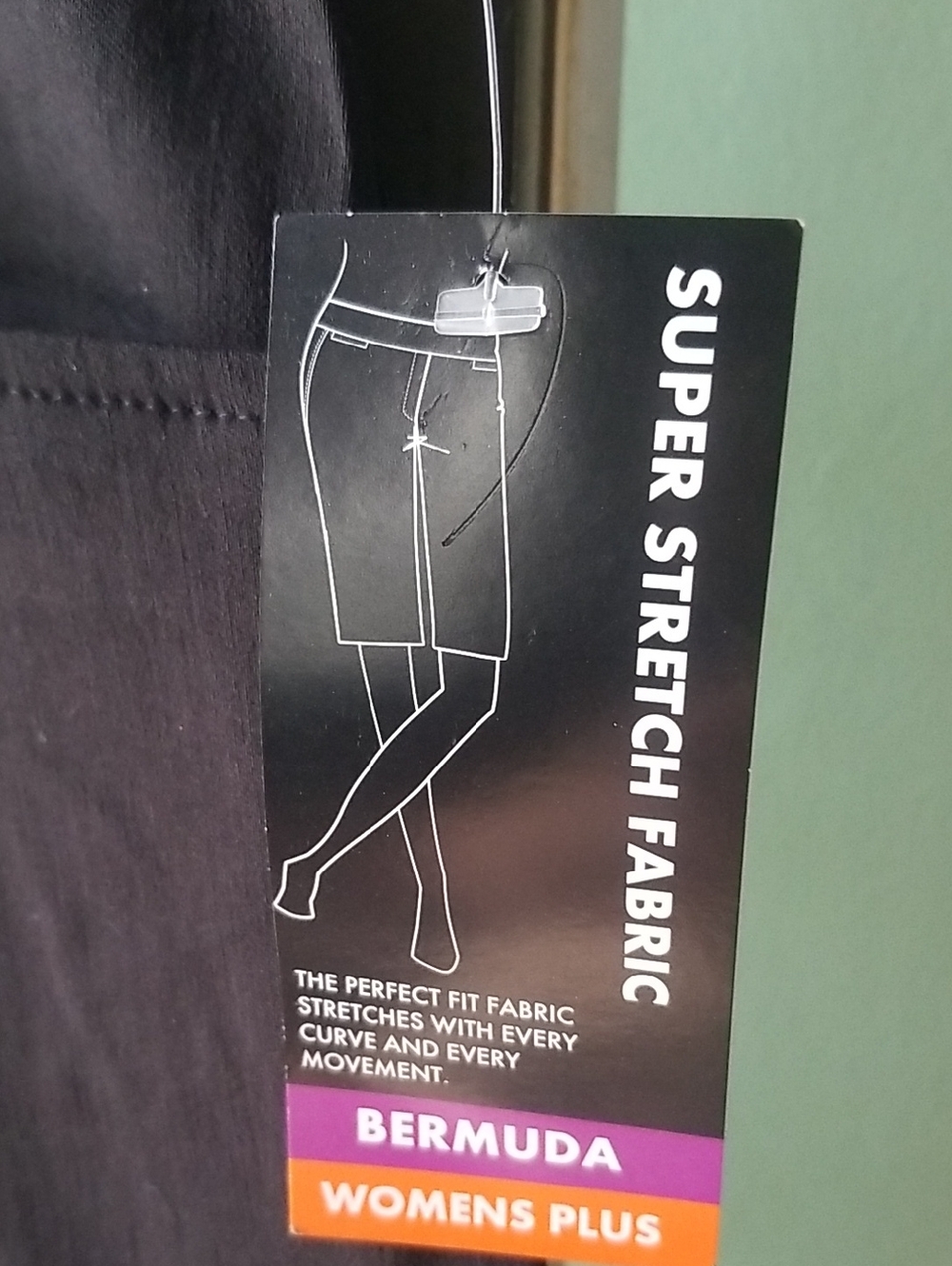 Womens Black Shorts - Picture 2 of 4